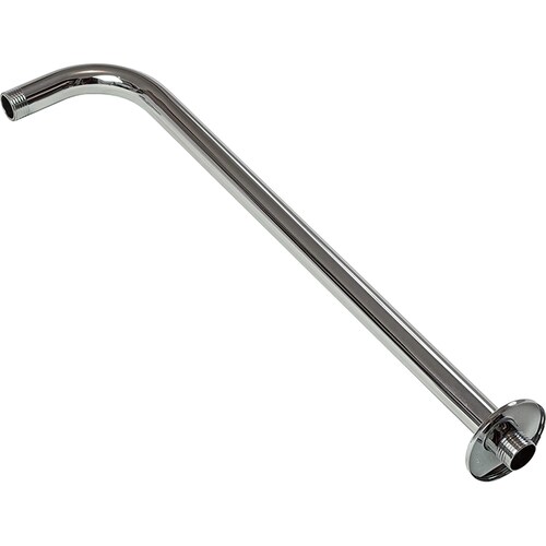 CNX Regadera Cuadrada de 10" con tubo en acero inoxidable en 40 cm