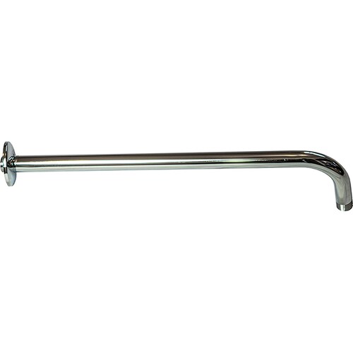 CNX Regadera Cuadrada de 10" con tubo en acero inoxidable en 40 cm