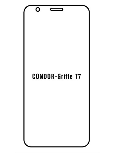 Jeco 99F Protector de Pantalla de Hidrogel Premium Para  CONDOR GRIFFE T7