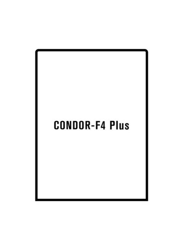 Jeco 99F Protector de Pantalla de Hidrogel Premium Para CONDOR F4 PLUS