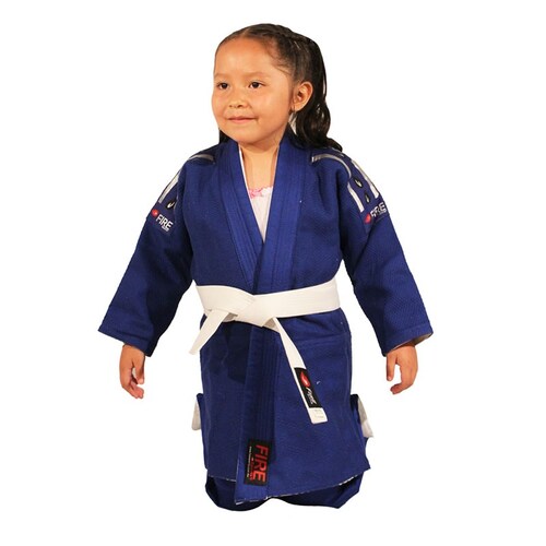 Judogi Reversible Niño Infantil Kids Fire Sports Judogui