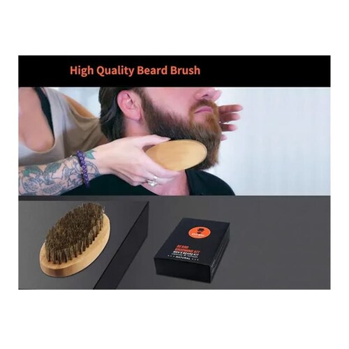Kit Cuidado De Barba,bigote/barba Tijeras De Corte