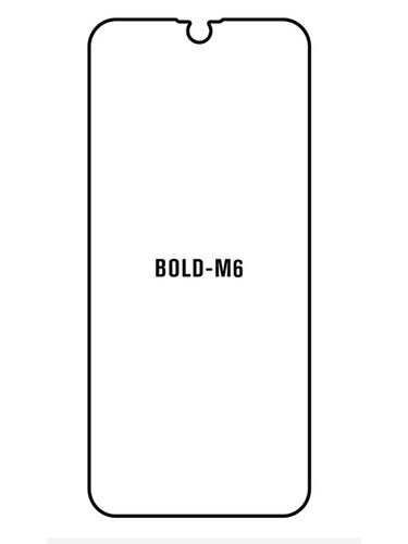 Jeco 99F Protector de Pantalla de Hidrogel Premium Para BOLD M6