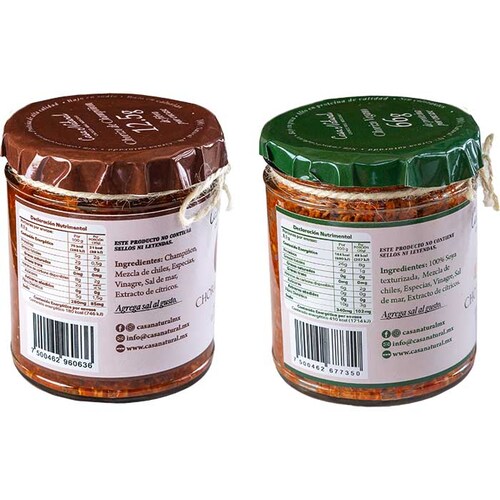 Paquete de Dos Chorizos Veganos de Champiñon y Soya