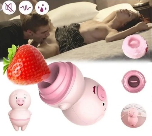Puerquito Cerdito Vibrador Estimula