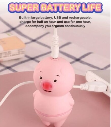Puerquito Cerdito Vibrador Estimula
