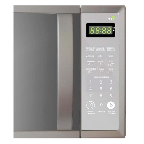 Horno de Microondas Plata de 0.7P MABE HMM70SEJ