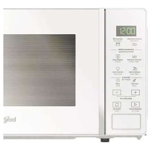 Horno de Microondas Blanco de 0.7P WHIRLPOOL WM1807W.