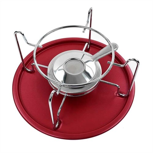 JUEGO PARA FONDUE TRAMONTINA 20553/714 11 PZAS PARIS ROJO END