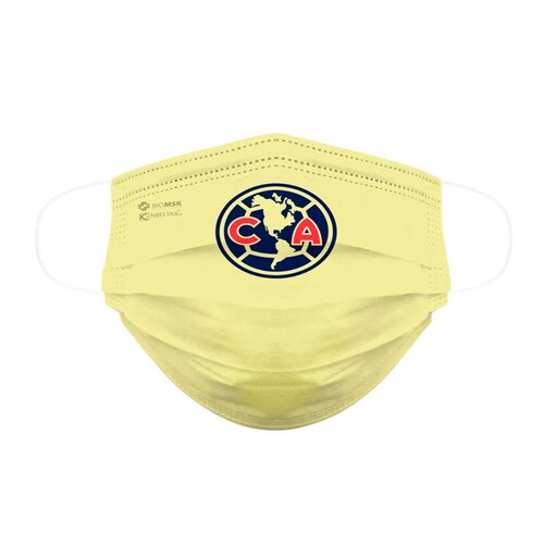 Biomsk® cubrebocas lavable Club Ámerica 10 piezas