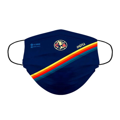 Biomsk® cubrebocas lavable Club Ámerica 10 piezas