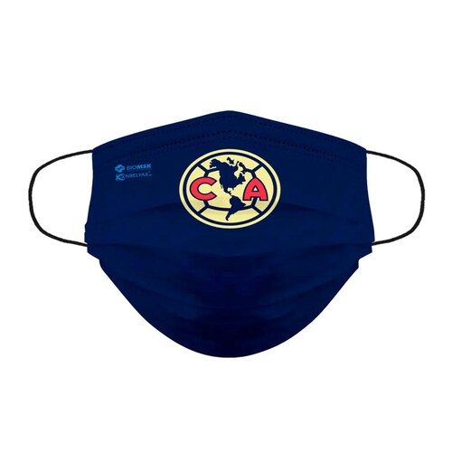 Biomsk® cubrebocas lavable Club Ámerica 10 piezas