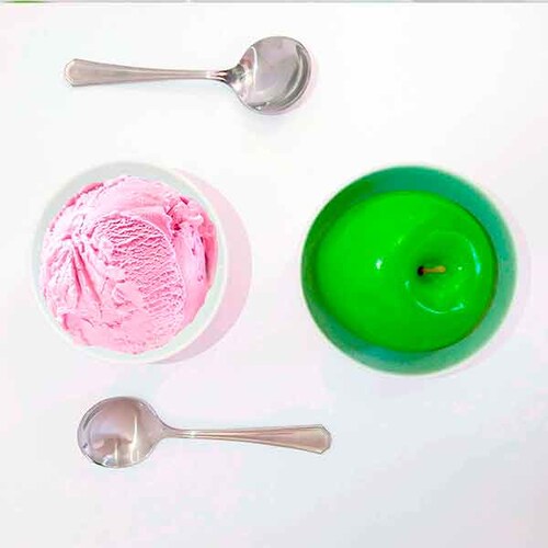 Tazones, bowls o cuencos chicos de porcelana con cuchara. Juego de 12 piezas 