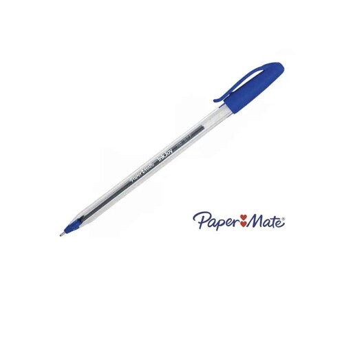 60 Bolígrafos Kilométrico Mediano Azul Ahorra Pack Papeleria Oficina Escolar