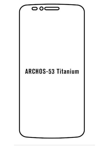 Jeco 99F Protector de Pantalla de Hidrogel Premium Para ARCHOS 53 TITANIUM