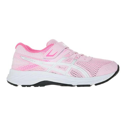 Tenis Asics Niño Contend 6 Ps Cotton Candy/White 1014A087700