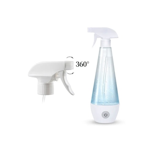 Desinfectante Spray Sanitizante Atomizador Usb Agua Y Sal