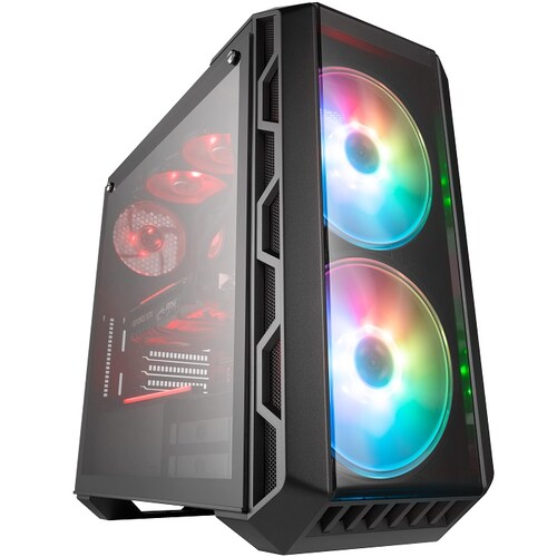 Gabinete Cooler Master MasterCase H500 ARGB USB3 3 Ventiladores Vidrio Templado MCM-H500-IGNN-S01