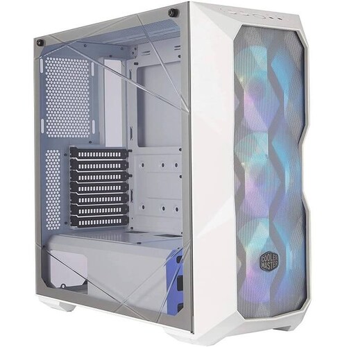 Gabinete Cooler Master MasterBox TD500 Mesh White USB3 3 Ventiladores Vidrio Templado Blanco MCB-D500D-WGNN-S01.
