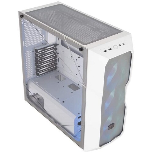 Gabinete Cooler Master MasterBox TD500 Mesh White USB3 3 Ventiladores Vidrio Templado Blanco MCB-D500D-WGNN-S01.