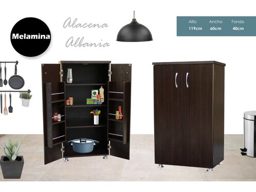 Alacena Despensero de Cocina Modelo Albania Laminado