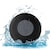 Bocina Negro Bluetooth Redonda Impermeable Contra Agua Baño