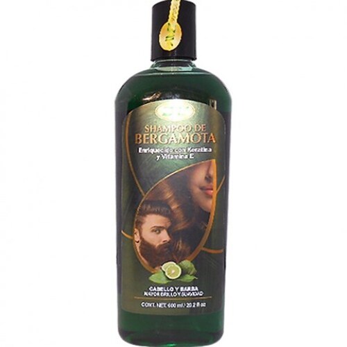 Shampoo de Bergamota con Keratina, Colágeno y Vitamina E