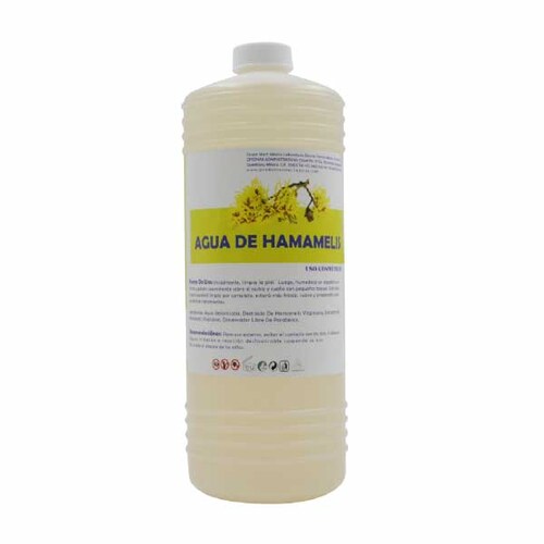 Agua De Hamamelis - Tónico Facial (1 Litro)