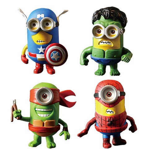 Vinilo decorativo infantil minions heroes-sofistik2
