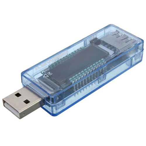 Multímetro Medidor Tester Voltaje Amperaje USB