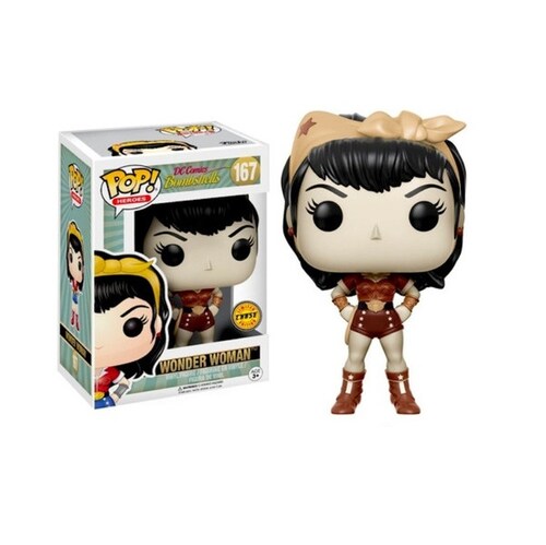 Funko Pop Figura Acción DC Wonder Woman 167 Chase 