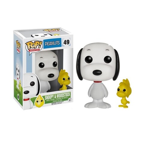 Funko Pop Figura Acción Peanuts Snoopy And Woodstock 49