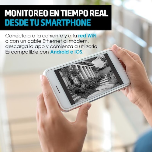 Cámara WiFi para Exteriores con Visión Nocturna Redlemon