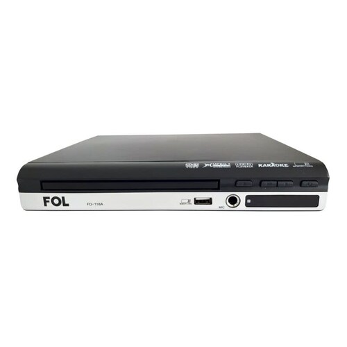 Reproductor DVD con Karaoke FOL FD-118A