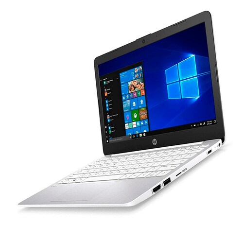 Laptop HP Stream 11 intel celeron 32gb eMMC 4Gb de Ram + Impresora multifuncional + 500 Hojas + caja de colores