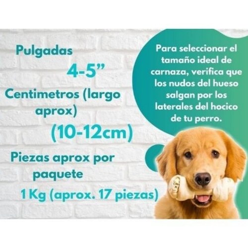 Kg Hueso de Carnaza 4-5 pulgadas