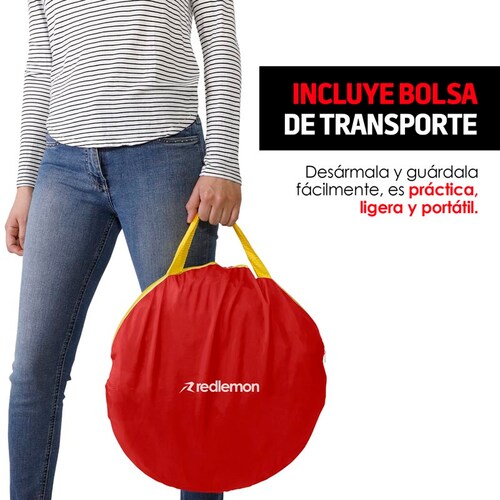 Casa de Campaña Túnel para Niños 3 En 1 Plegable Redlemon