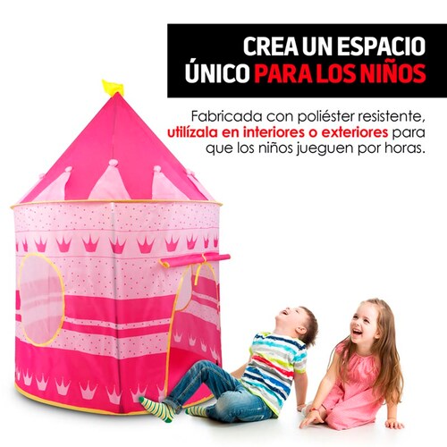 Casa de Campaña Juegos para Niños Castillo Plegable Redlemon