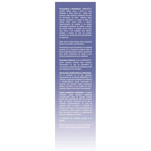 Minoxidil Anacastel Crecimiento Cabello y Barba 5% - 3 Spray