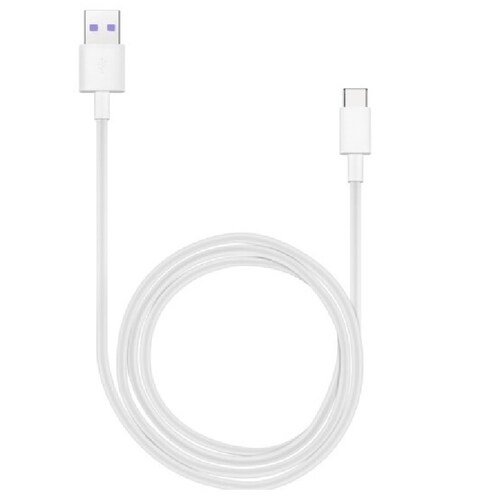 Cable Huawei AP71 4071497 C super Charge color Blanco CELULAR TABLETA CARGA DATOS 1 METRO PC LAP