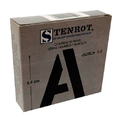 Gioser carton gotica 5.5cm 38pz s-2 cja