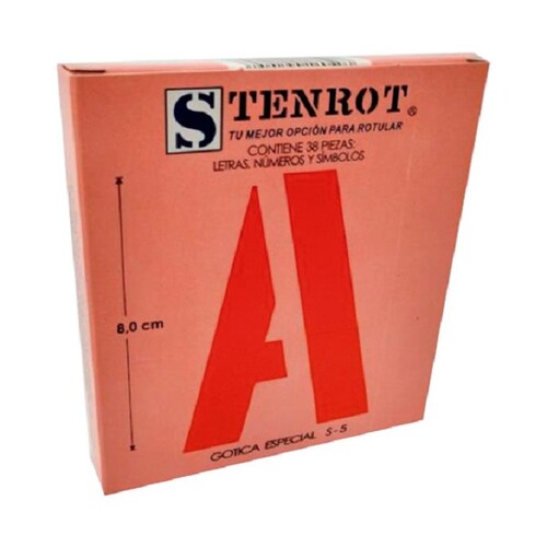 Gioser carton gotica 8.0cm 38pz s-5 cja