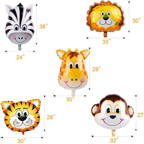  Decoración De Fiesta  Globos Para Celebración De Cumpleaños, Decoración de cumpleaños para Niños, Paquete de Globos Decoración de Fiesta de Cumpleaños