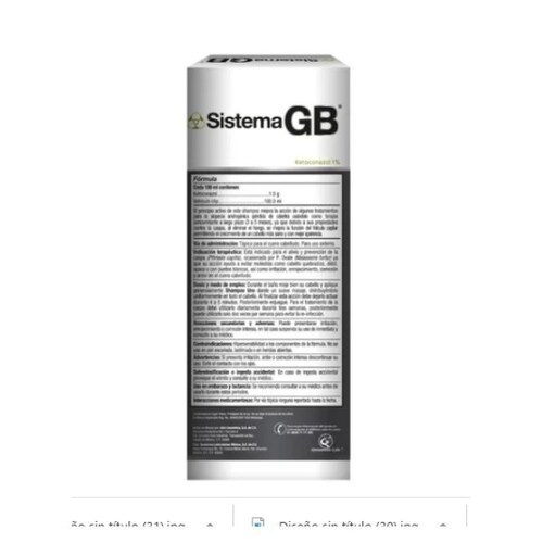 Shampoo Sistema Gb 1 Caida Cabello 230 Ml