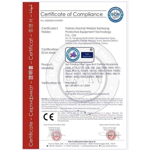 Cubrebocas Kf94- 10PCS  BLANCOS  Coreanos Certifidos