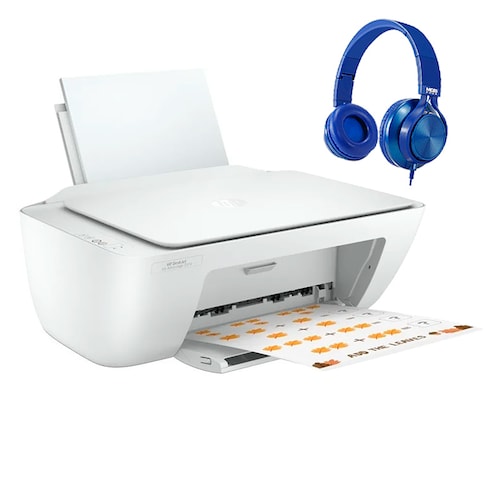 Impresora a color multifunción HP DeskJet 2374 Copiadora y Escaner + Diadema
