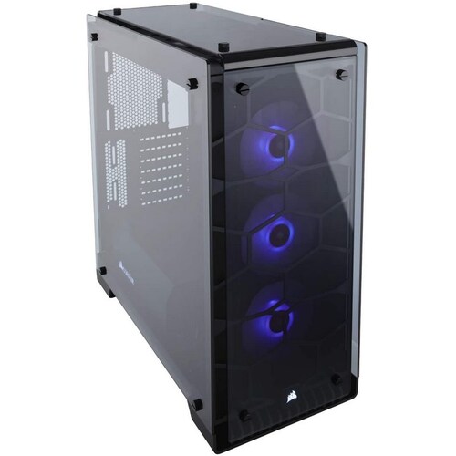 Gabinete Gaming Corsair Crystal Series 570X Torre-Midi-Tower