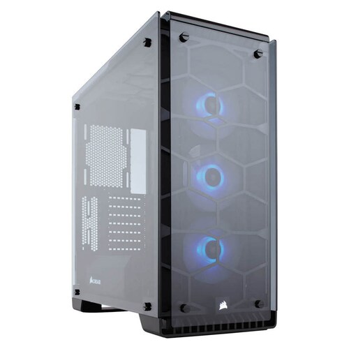Gabinete Gaming Corsair Crystal Series 570X Torre-Midi-Tower