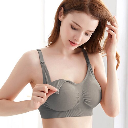 Brasier De Lactancia Brassier Bra Brasiere Con Almohadillas Talla L 