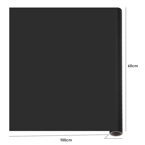 Pizarrón Negro Pizarrón Adherible Pizarra Vinil 100 X 60 Cm!
